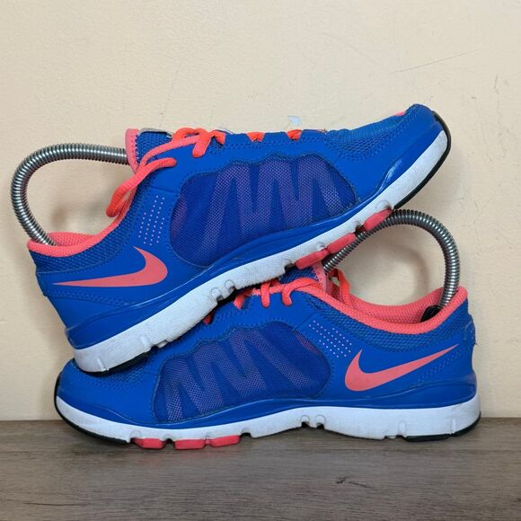 Nike Shoes Womens Size 6.5 Breathe Flex Trainer 2 Low Sneakers 511332-400 Blue - Picture 5 of 7